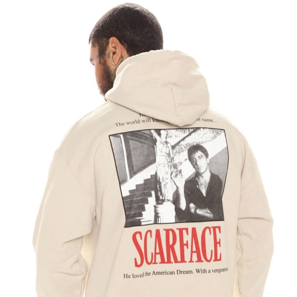 Scarface Movie Poster Hoodie